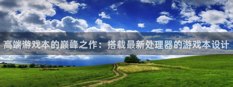 杜邦娱乐怎么注册：高端游戏本的巅峰之作：搭载最新处理器的游戏