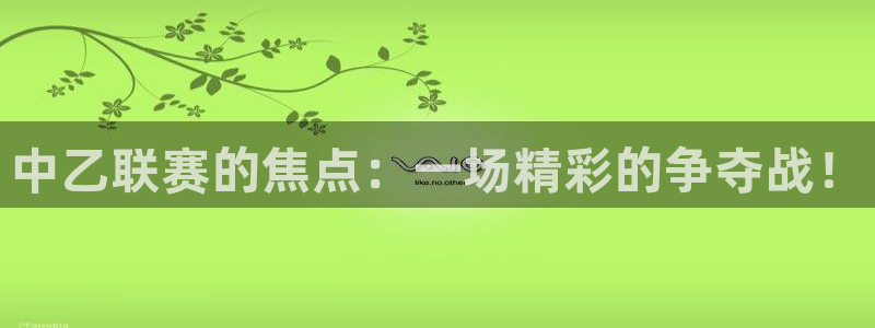 857体育直播在线观看免费下载：中乙联赛的焦点：一场精彩的争夺战！